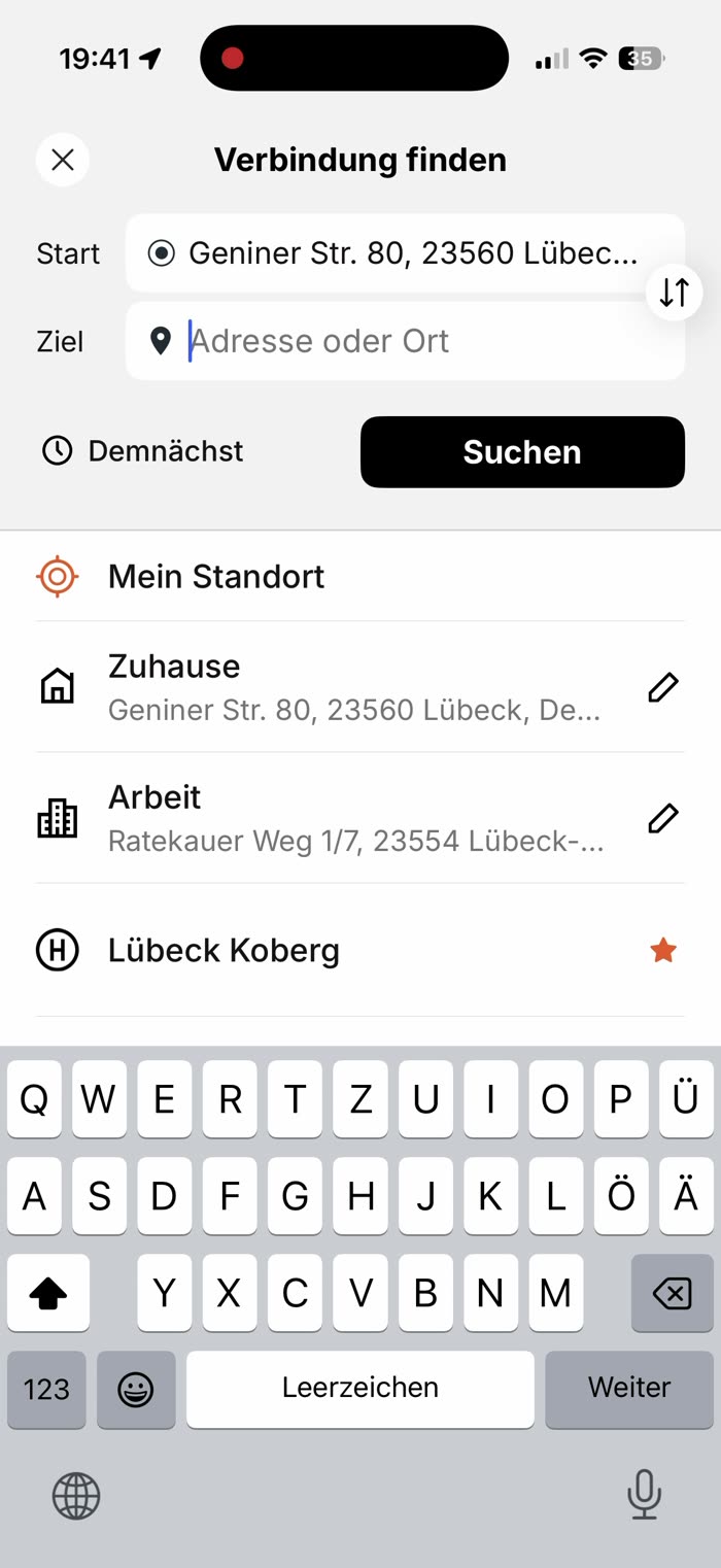 Abgeschnittene Adressangaben ohne Möglichkeit der Volltextanzeige